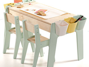 stolik z szufladą + 2 kzesła Babylike