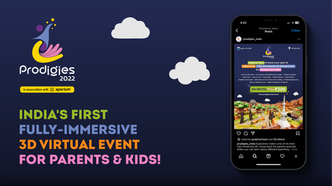 Prodigies India - 3D Virtual Event - Social Media Marketing by Blunt Brand Works
