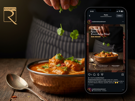 Ranjit's Hotels & Resort | Social Media Marketing by Blunt Brand Works