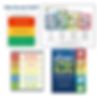 Four items shown, titled, How do you feel? What zone am I in graphic, a graphic from the program The Zones of Regulation with blue zone, green zone, yellow zone and red zone, each with 4 faces and words describing that zone. Blue is sad, sick, tired, board, moving slowly. Green is happy, calm, feeling okay, focued, relaxed. Yellow is frustrated, worried, silly/wiggly, excited, loss of some control. Red is mad/angry, terrifed, elated/estatic, devistated, out-of-control. Book cover of The Incredible 5-point scale by Kari Dunn Buron and Mitzi Curtis. The image next to it shows five levels: 5 in red "I am going to explode", 4 in orange "I am gettin angry", in yellow "I am a little nervous", in blue, "Feeling ok", in green "calm and relaxed".