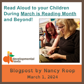 Read Aloud to Struggling Readers During March is Reading Month and Beyond!