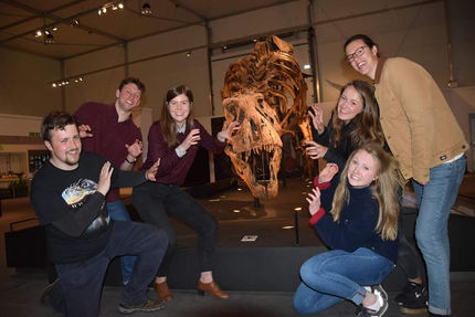 Television appearance on the BBC coverage of the ‘Dippy on Tour’ and ‘T-Rex in Town' exhibitions