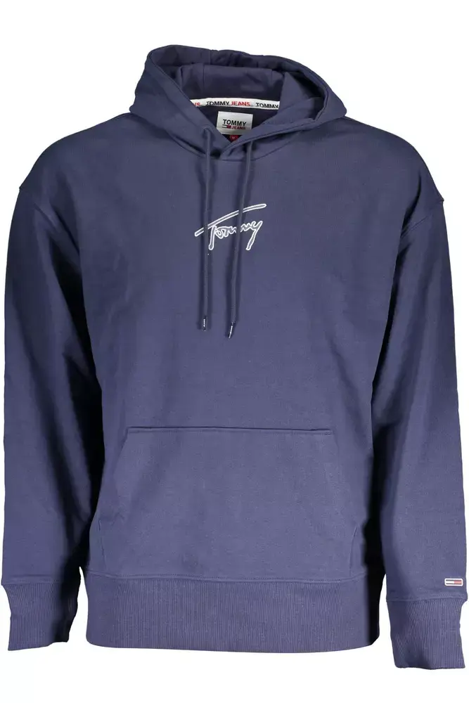 Tommy Hilfiger Blue Cotton Men Sweater