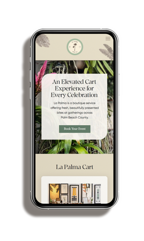 mobile homepage