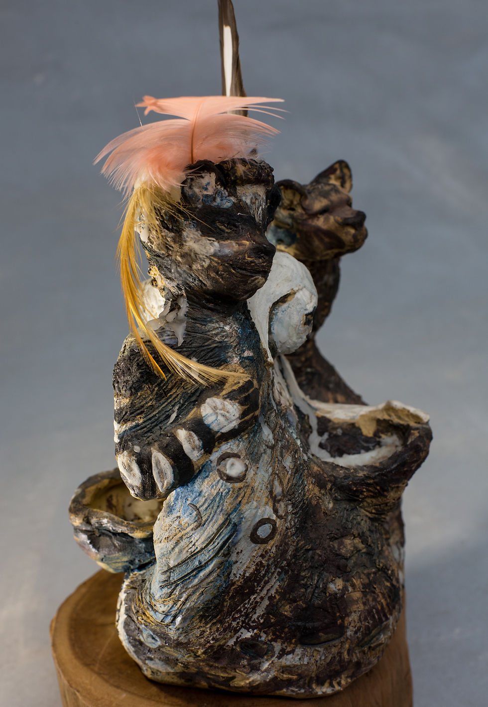 Lemur Animal table top sculpture