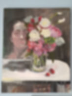 2021Lucy and Flower vase