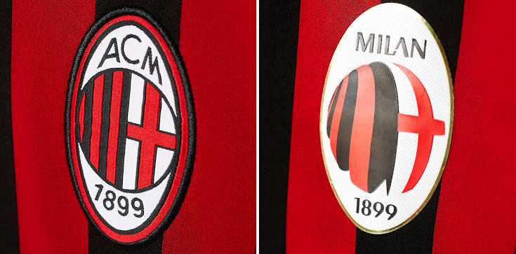 TIME DE FUTEBOL MILAN TERÁ NOVO LOGO