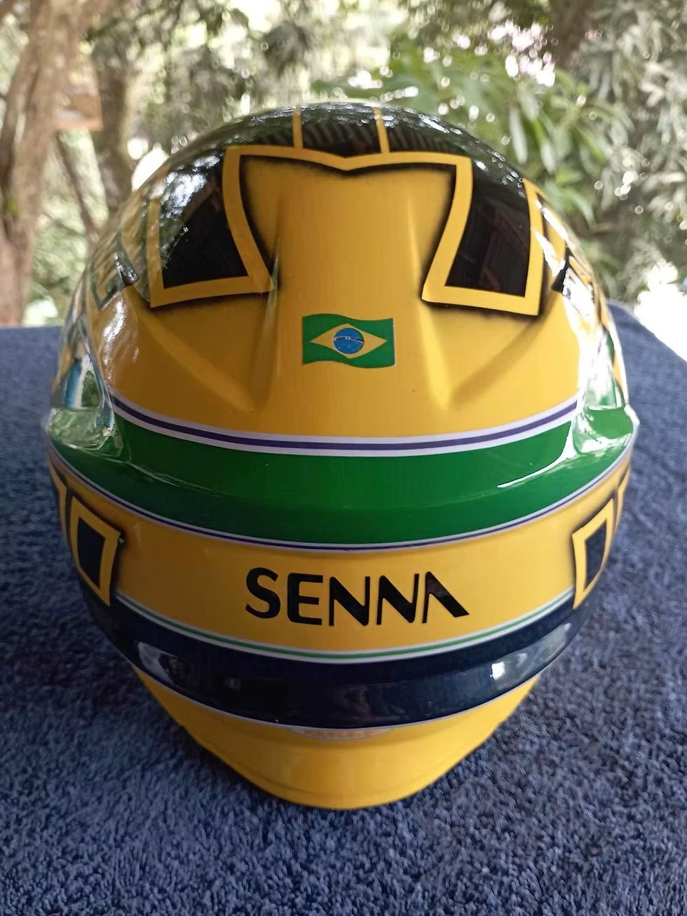 Thumbnail: Senna JPS Celebration Helmet