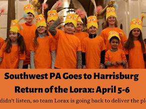 Southwest PA Goes to Harrisburg: Return of the Lorax