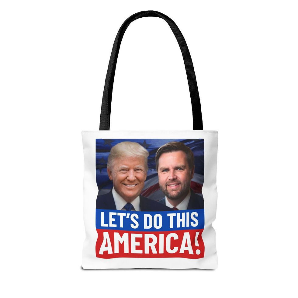 Thumbnail: TRUMP VANCE 2024 Tote Bag (AOP)