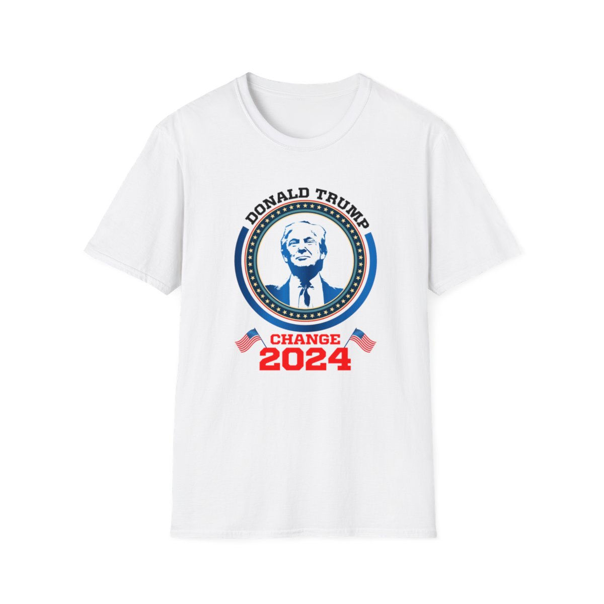 Donald Trump Change Unisex Softstyle T-Shirt