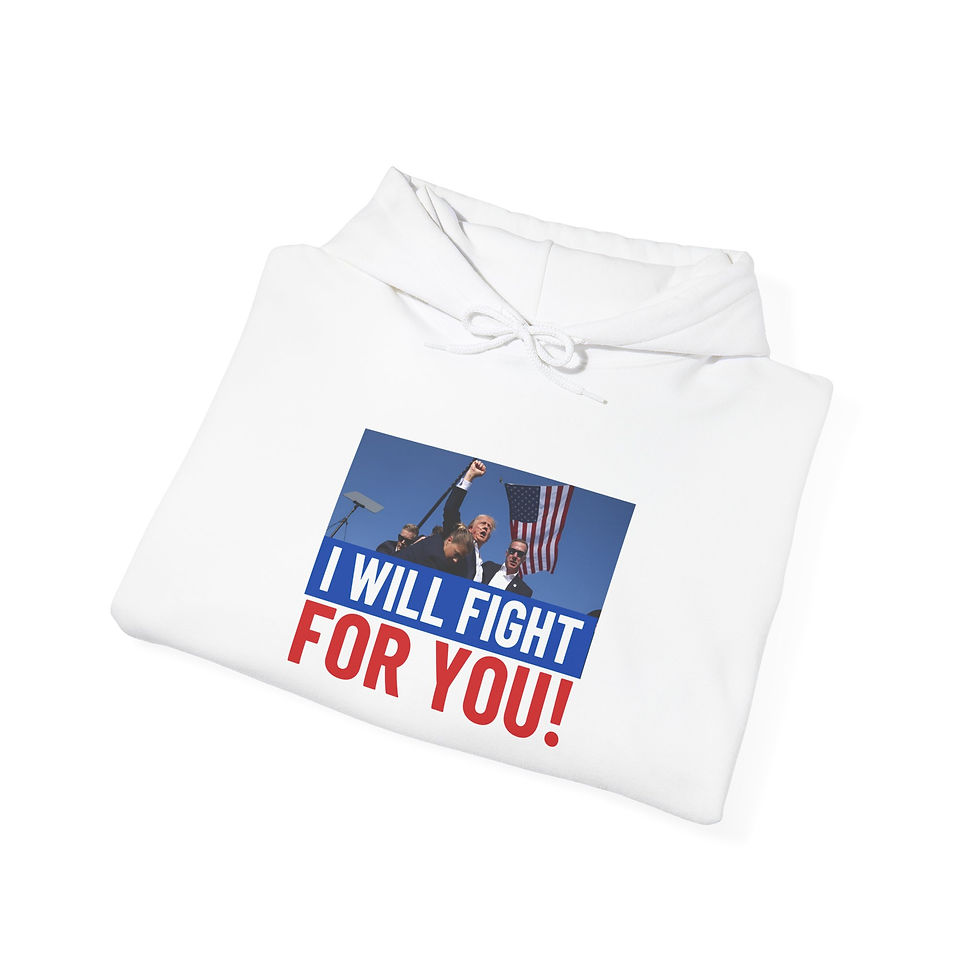 Thumbnail: I Will Fight For You! Unisex Heavy Blend™ Hooded Sweatshirt