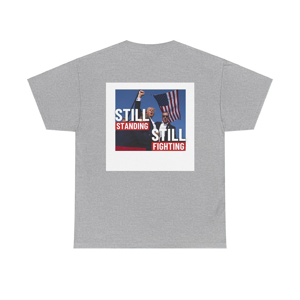 Thumbnail: Fear Not Donald Trump  Unisex Heavy Cotton Tee
