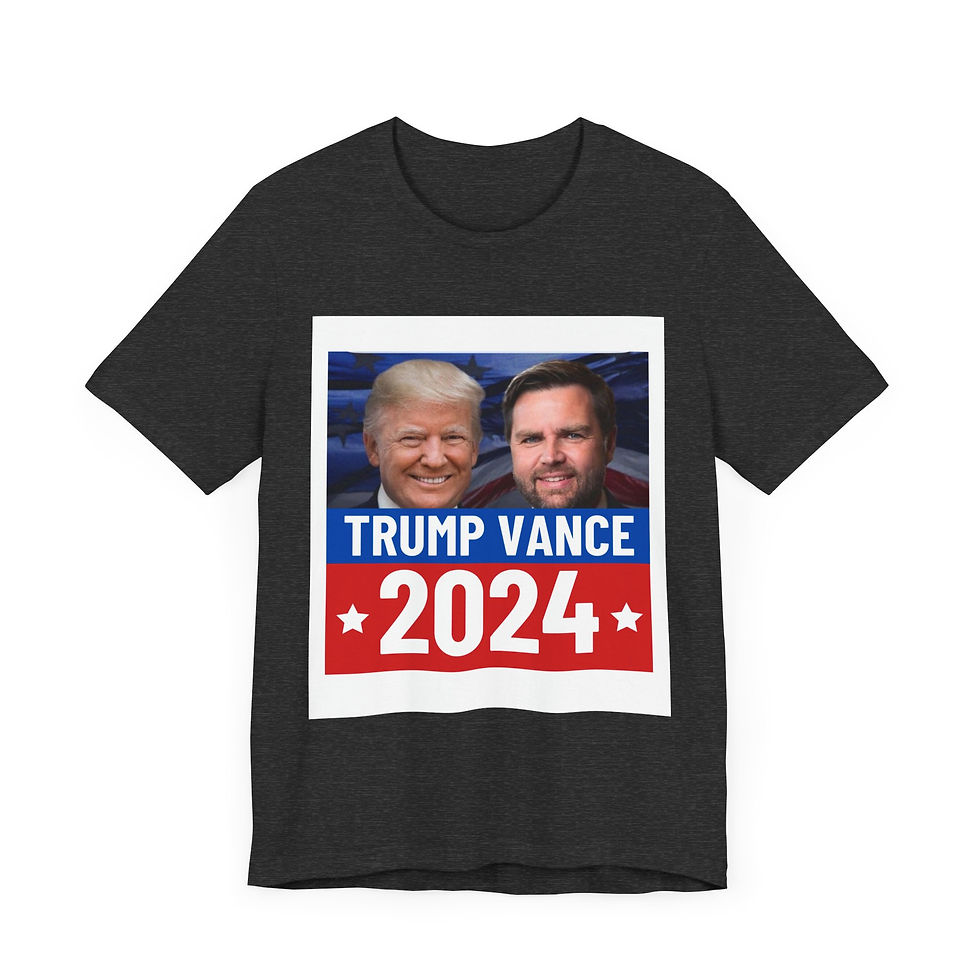 Thumbnail: TRUMP VANCE 2024 Unisex Jersey Short Sleeve Tee