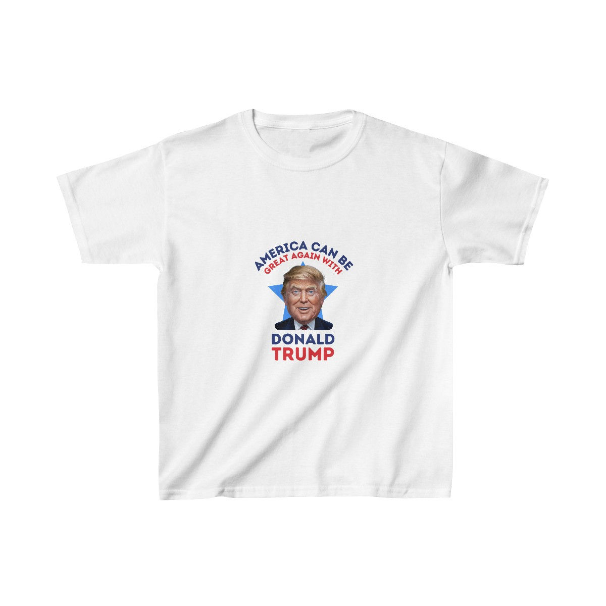 America Can Be Great Again With Donald Trump Kids Heavy Cotton™ Tee