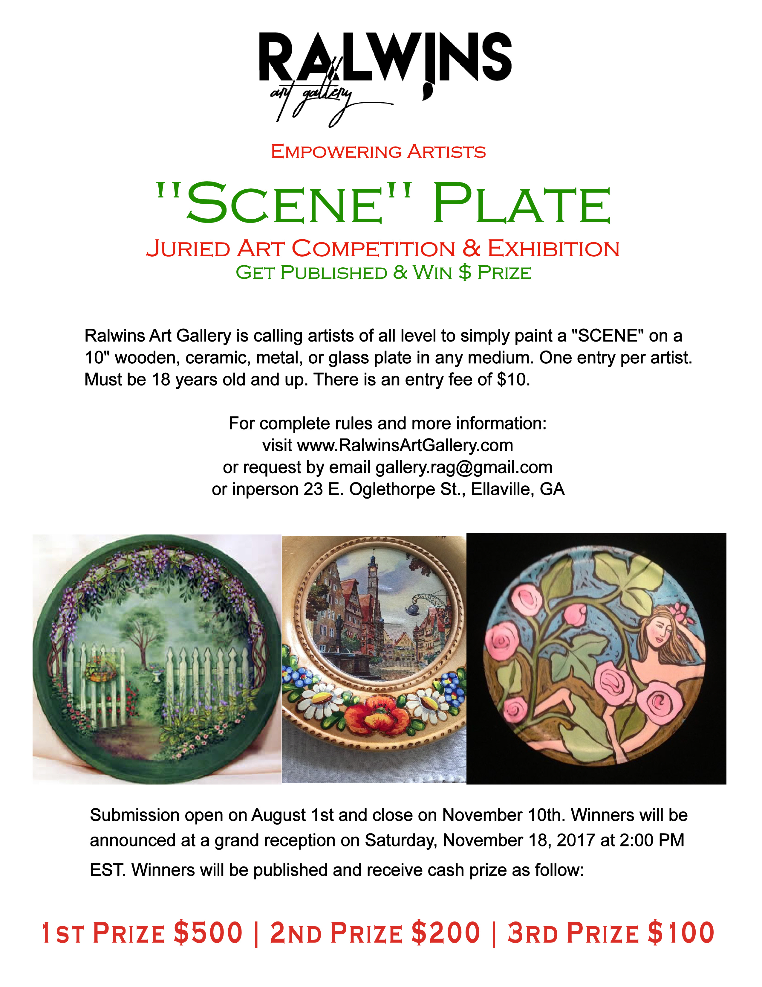 Scene Plate Competition