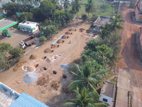 Box cricket setup ground