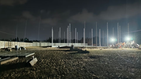 after the poles standing position