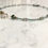 Thumbnail: Choker Length Faceted glass and Rondel Necklace Teal