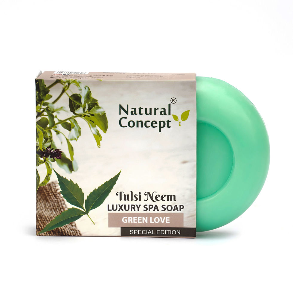 Thumbnail: Tulsi and Neem Soap 100g pack of 8