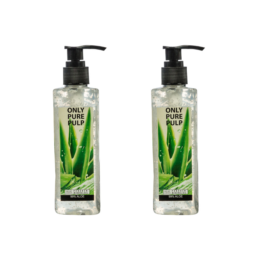 Aloevera gel 200g Pump Pack of 2