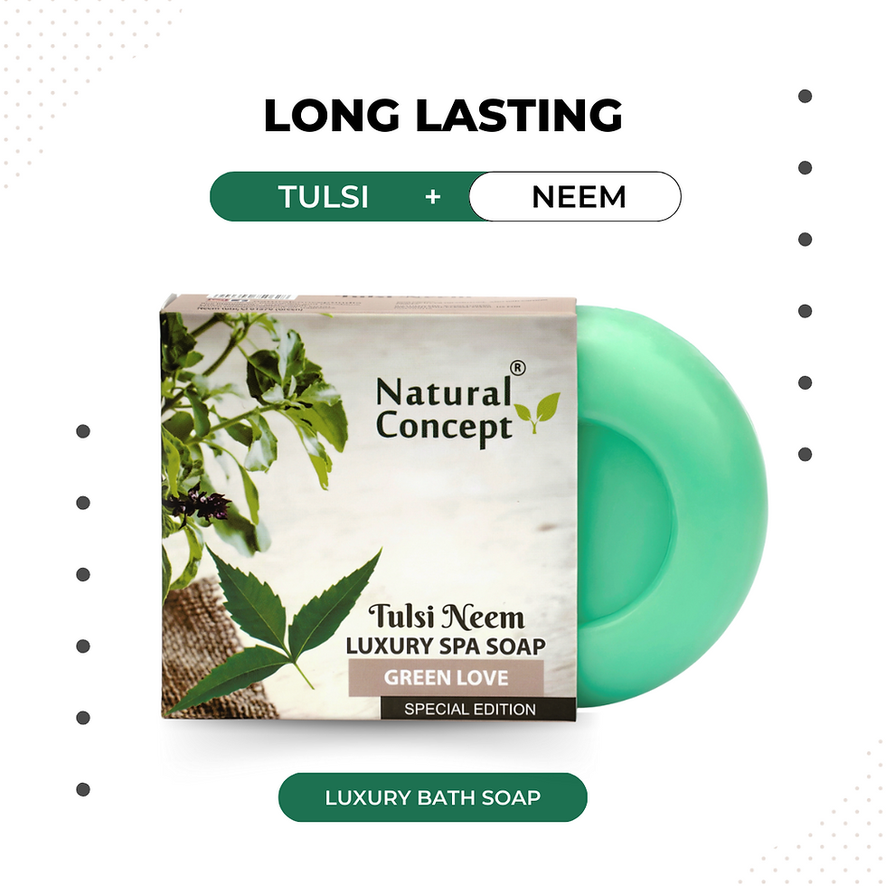 Thumbnail: Tulsi and Neem Soap 100g pack of 8
