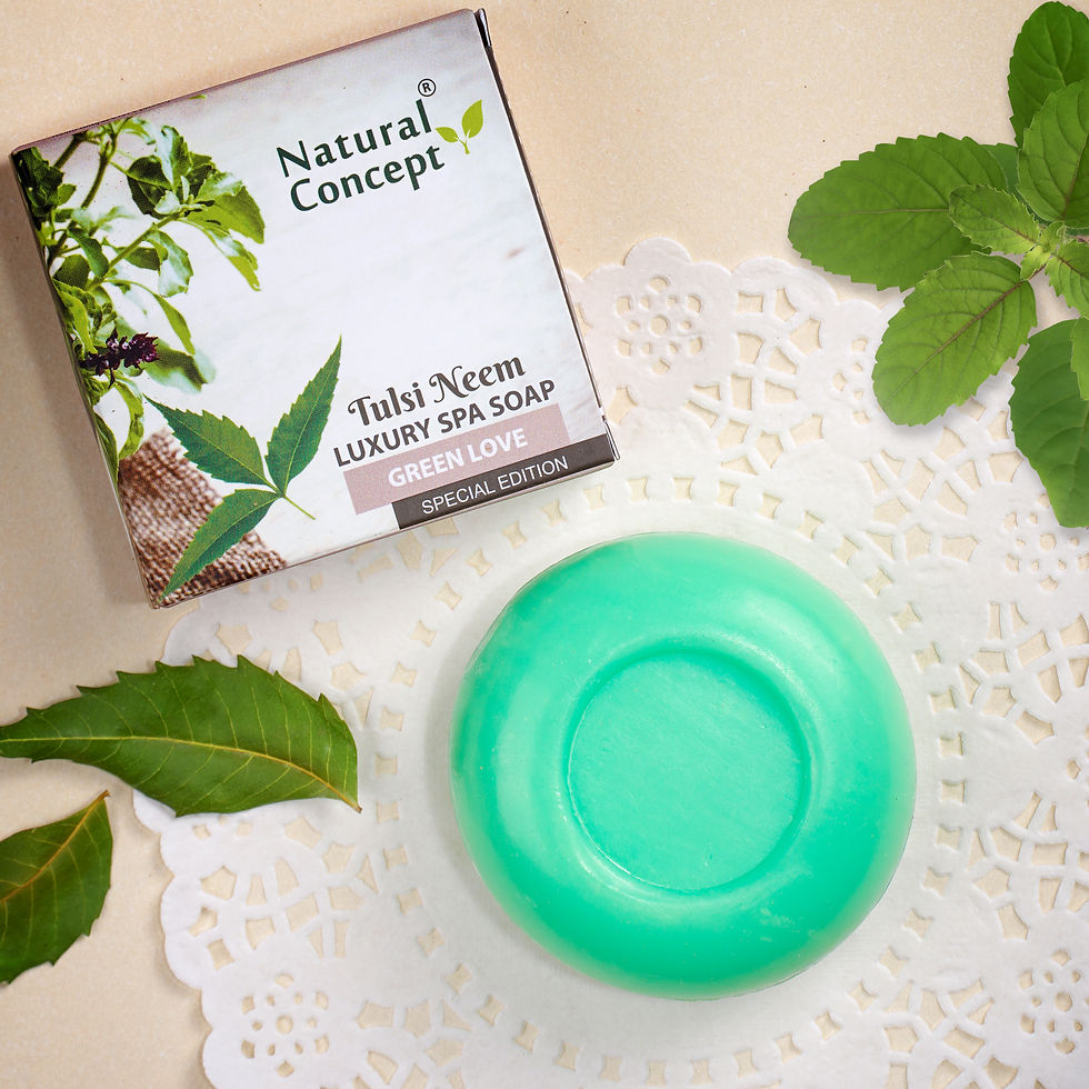 Thumbnail: Tulsi and Neem Soap 100g pack of 8