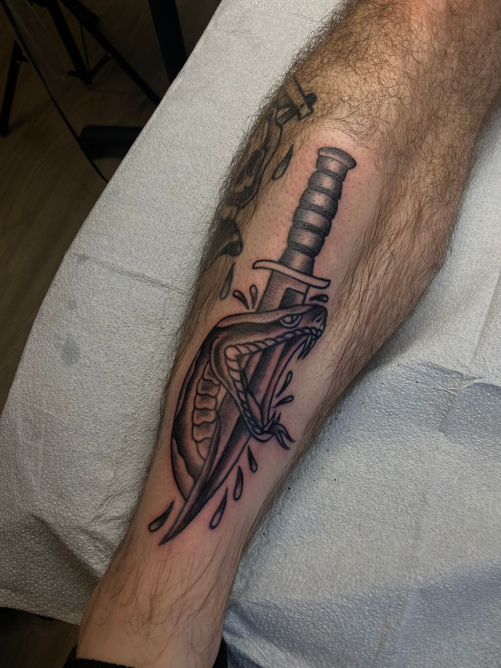 Traditional Snake & Dagger (shin): 2.5 Hours
