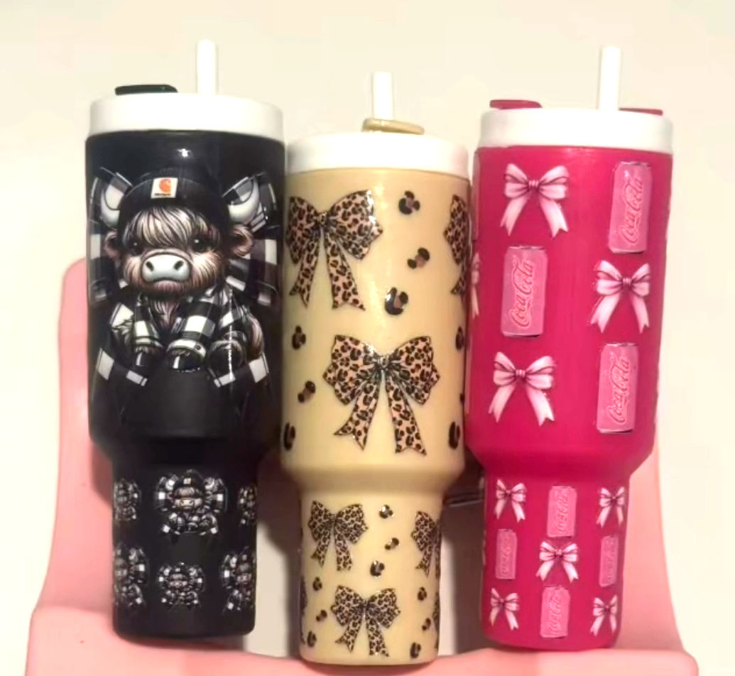 Mini Stanley Keyrings with bespoke wrap