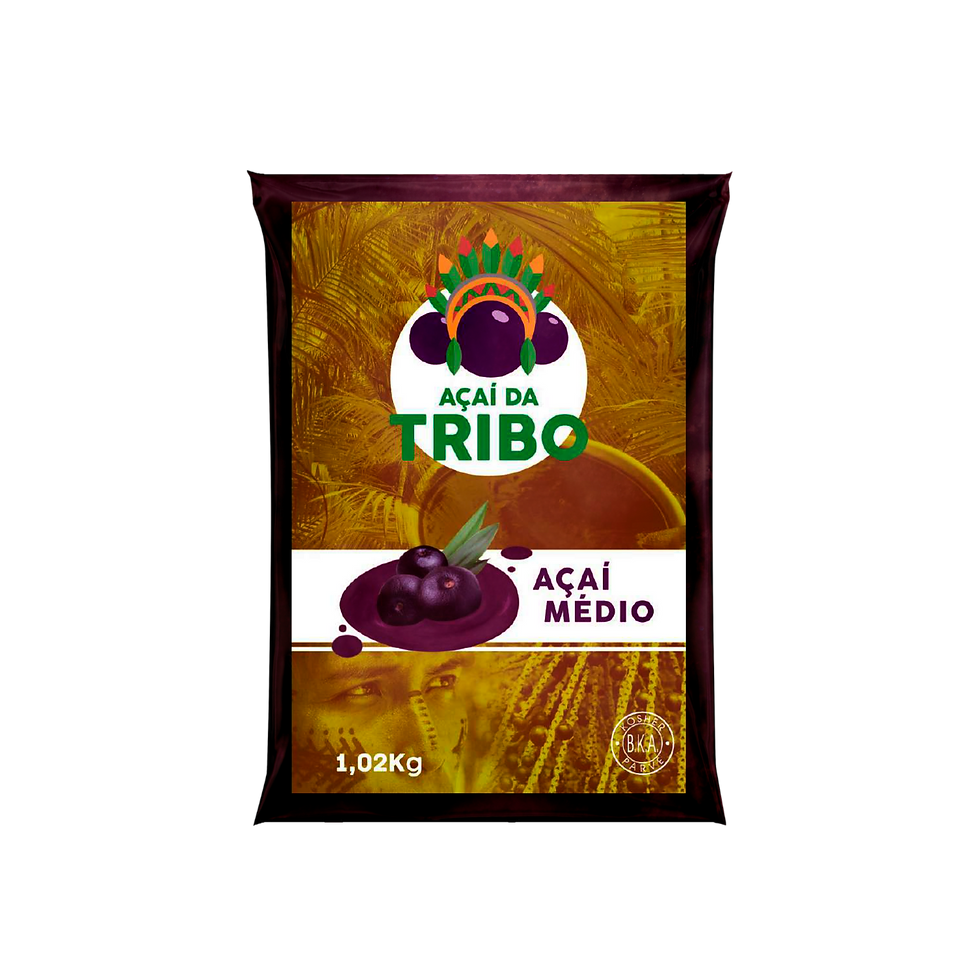 Polpa Açaí da Tribo Médio
