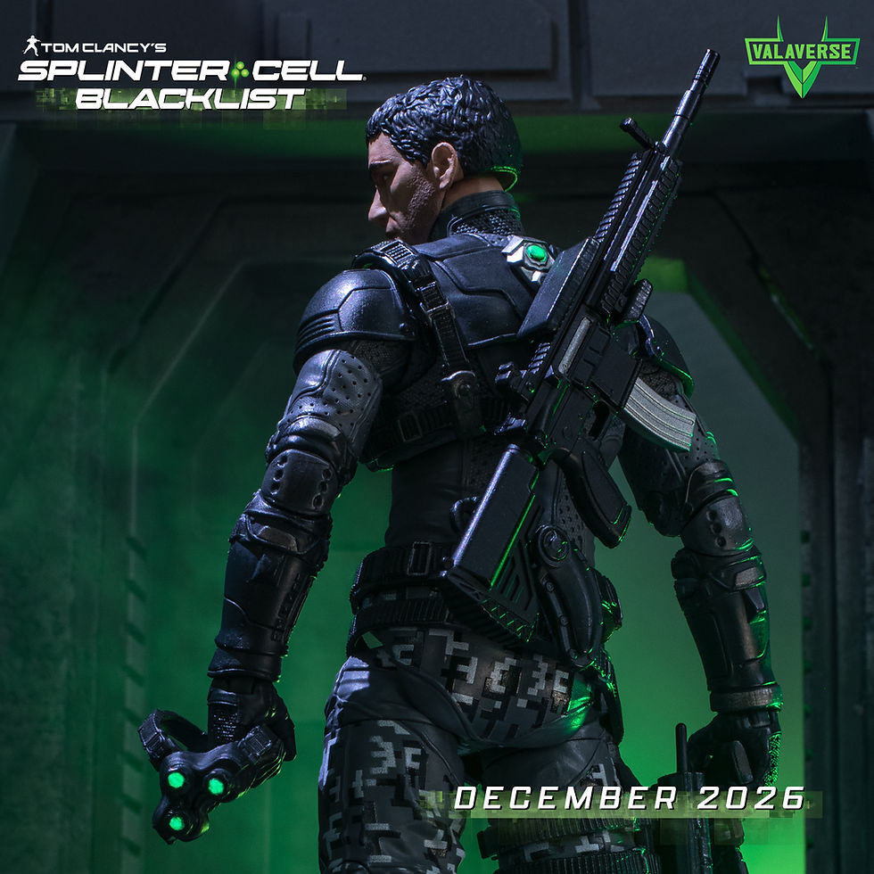 Valaverse: First Look at 1/12 Sam Fisher figure from Vala!