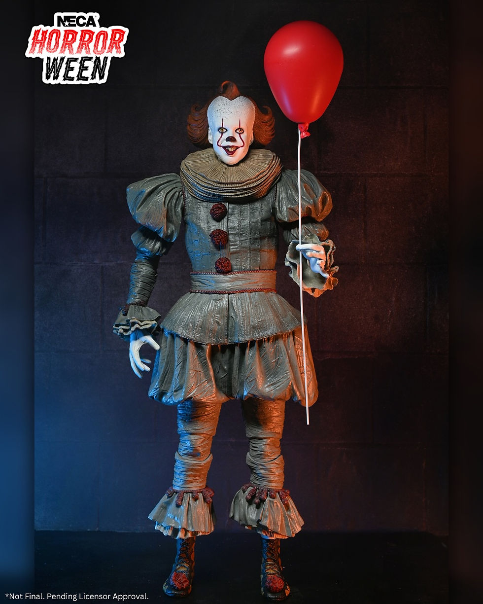 NECA: IT-Welcome to Derry to bring multiple of Pennywise the Dancing Clown!