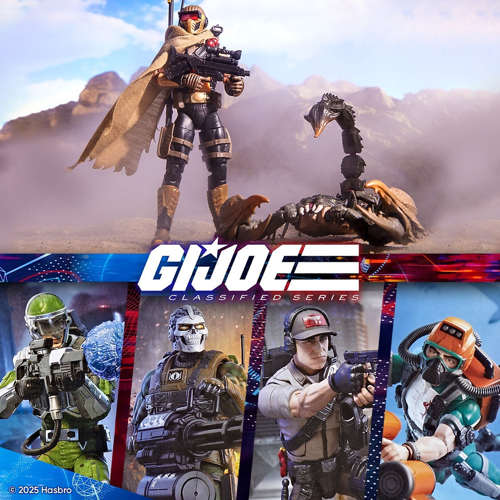 The Latest GI Joe Classified from SDCC 2025!