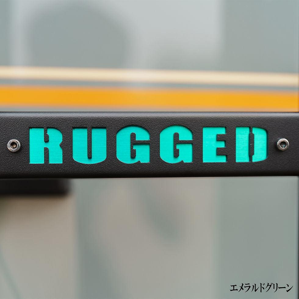 サムネイル： RUGGED ARMOR　カラープレート　ルーフキャリア・リアラダー専用