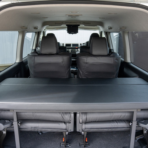 ファインテックツアラー用 パイプ式ベッドキット ブラックレザー