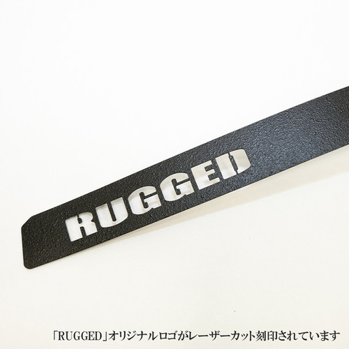RUGGED フロントフェンダープロテクション【ラプタ—ブラック】 | BUAN