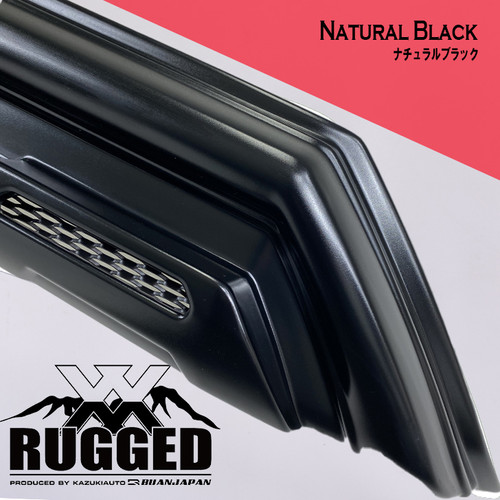 ワイド用フロントバンパーガード「RUGGED XX（ラギッドダブルエックス