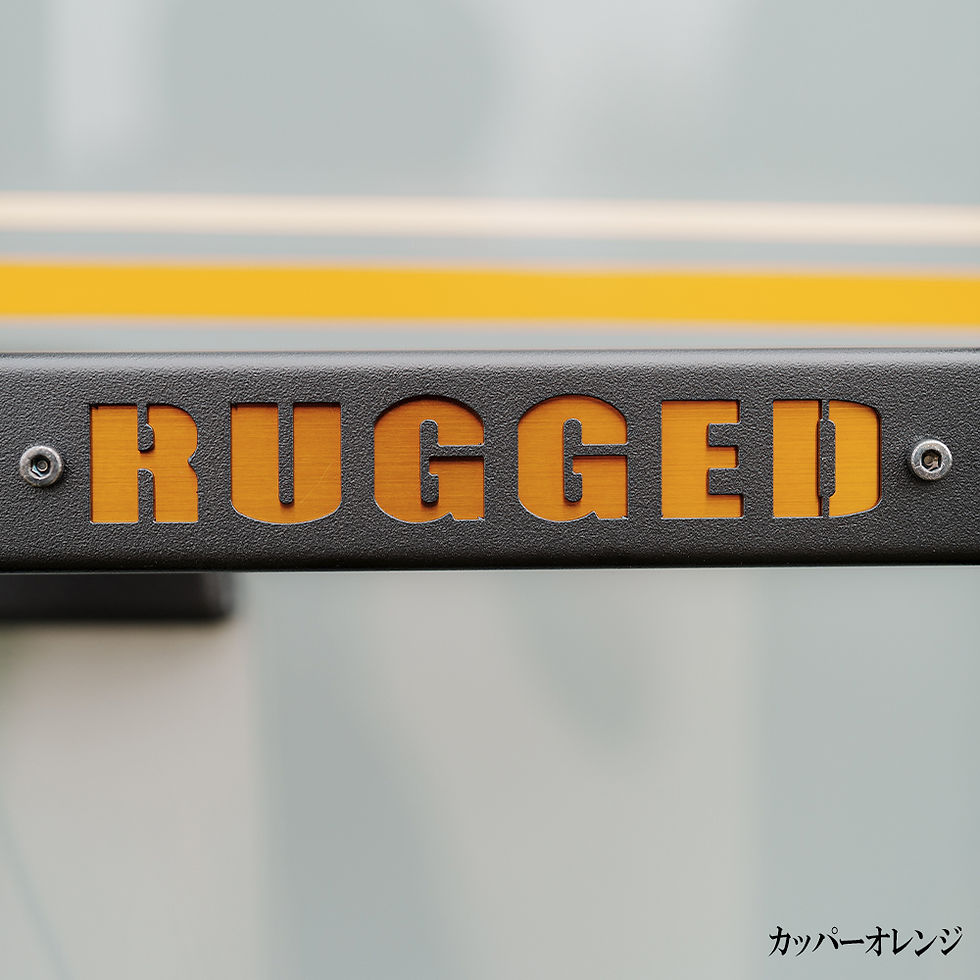 サムネイル： RUGGED ARMOR　カラープレート　ルーフキャリア・リアラダー専用