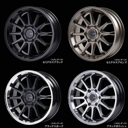 KBRACING S-12 × YOKOHAMA PARADA PA03 タイヤホイール4本セット