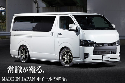 HOKUTO Racing YOKOHAMA PARADAハイエース KBRACING18 MAX 6.5J× YOKOHAMA PARADA PA03 タイヤホイール4本セット