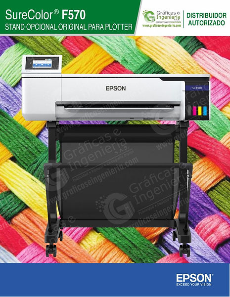 Plotter Epson SC F570, Original de Fábrica para Sublimación