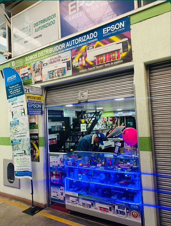 Tienda física de Gráficas e Ingeniería