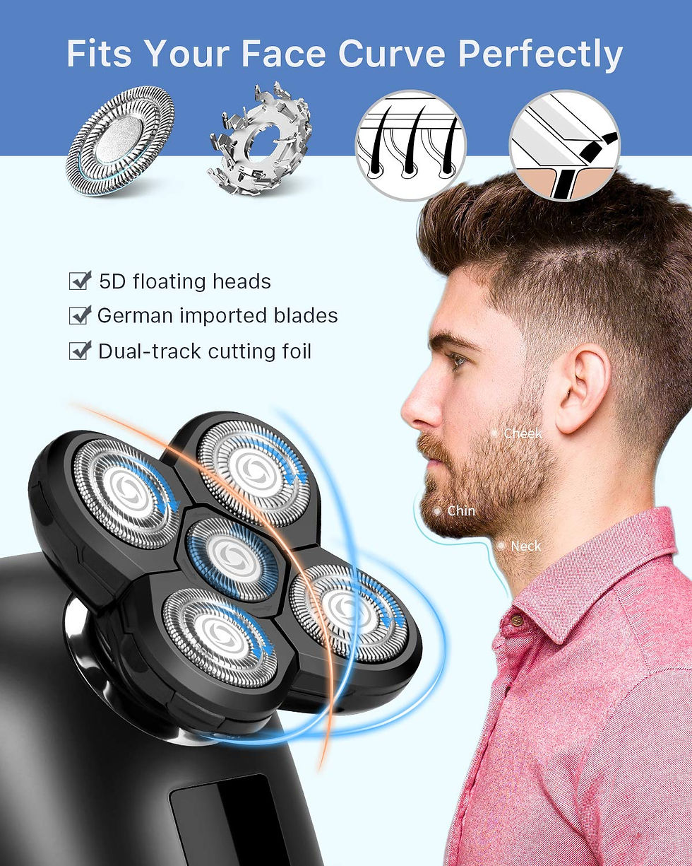 Thumbnail: Marske's Multifunctional Electric Shaver & Grooming Kit