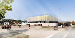 gym champagne - Vue 1 en bois