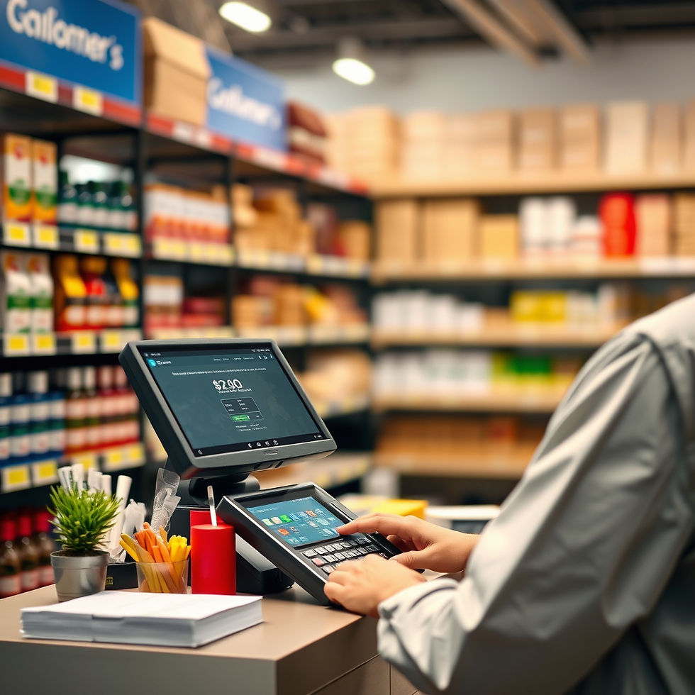 Cloud POS and retail ERP system enabling real-time inventory and financial visibility across multiple stores