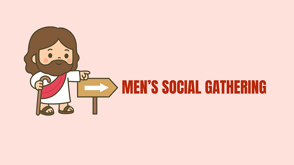 Men's Social Gathering