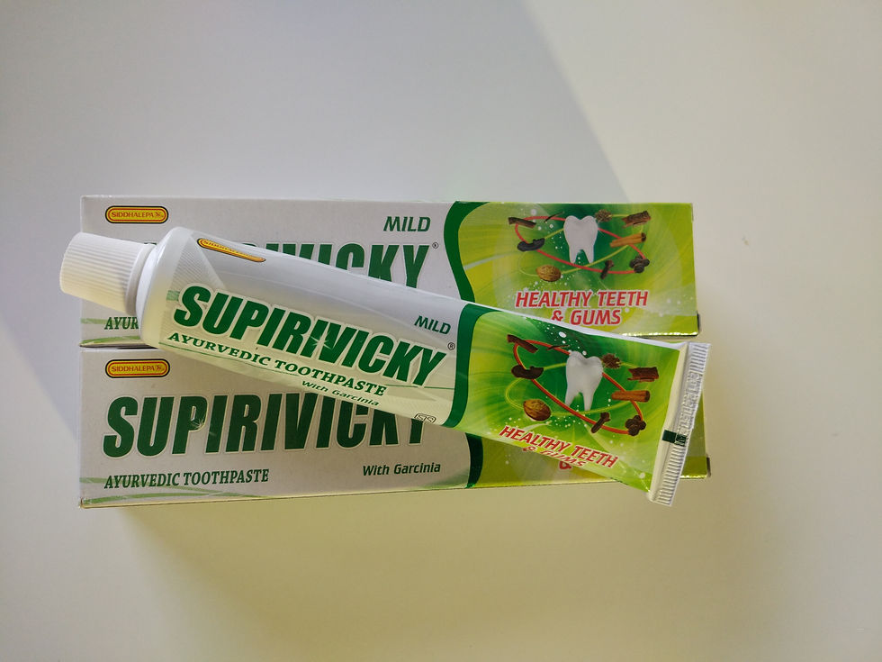 Miniaturbild: 2+2 Ayurvedische Zahnpasta! SUPIRIVICKY "MILD"+"ORIGINAL" =4x110g