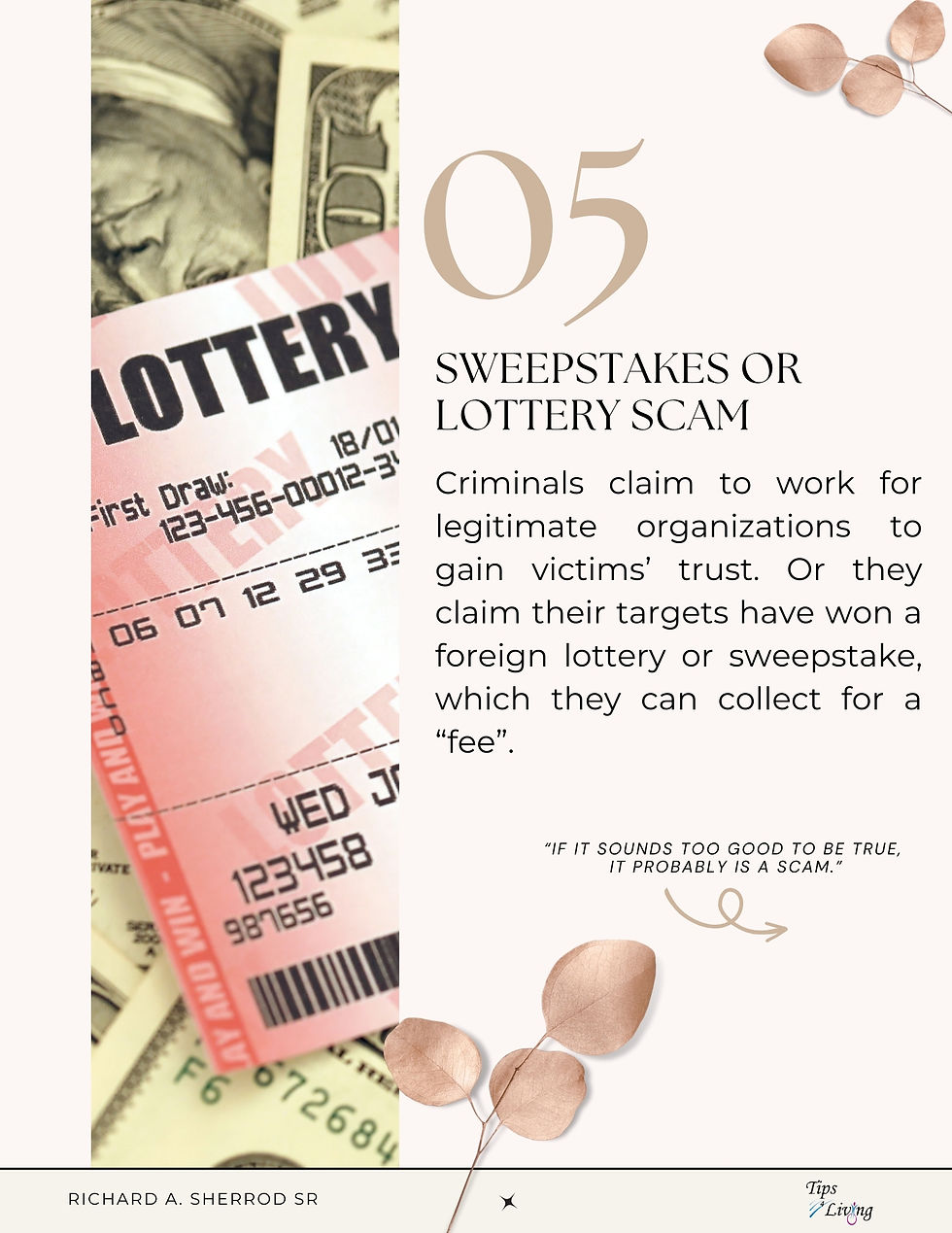 Thumbnail: Prevent Scams & ID Theft eBook