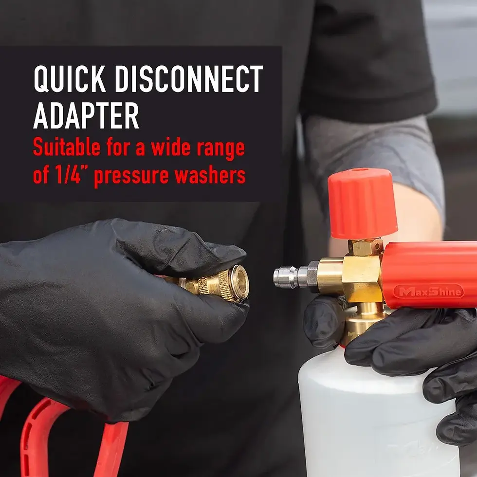 Thumbnail: The foam cannon is one of the best cannons offered by Maxshine. It has multiple benefits and brings super convenience for you