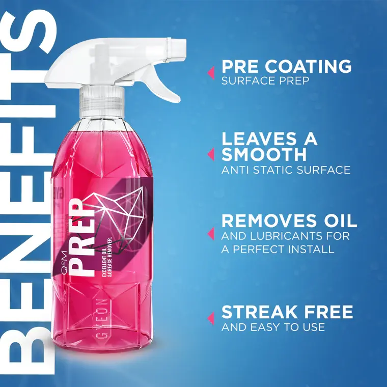 Thumbnail: Q2M Prep is a highly effective pre coating degreaser to ensure the absolute best in terms of application and performance out